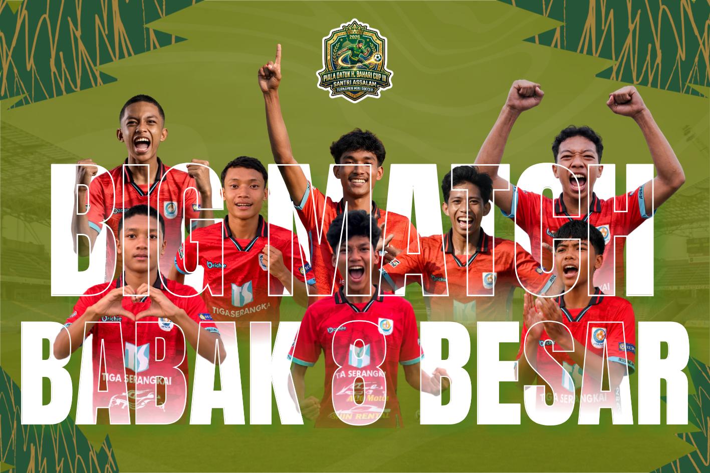 Piala Datuk H. Bahari Cup III 2026 Memasuki Babak 8 Besar, Persaingan Semakin Sengit
