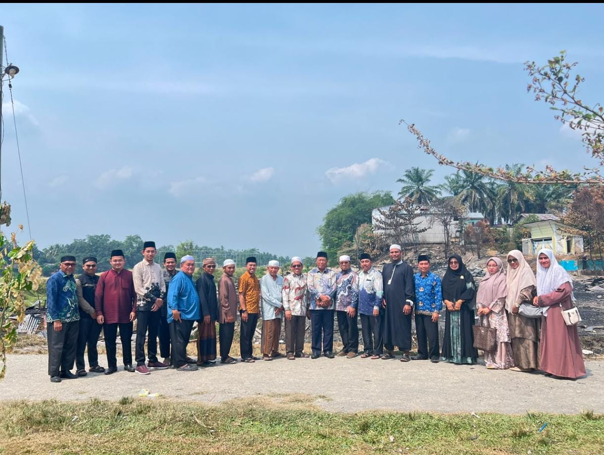 FKPP Kabupaten Kampar Salurkan Bantuan untuk Ponpes Syekh Burhanuddin Kuntu Pascakebakaran