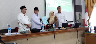 Hasil Audit Dana BOS Madrasah Negeri dan Swasta di lingkungan kemenag Kampar TA 2019; MAS Assalam temuan Rp "0"
