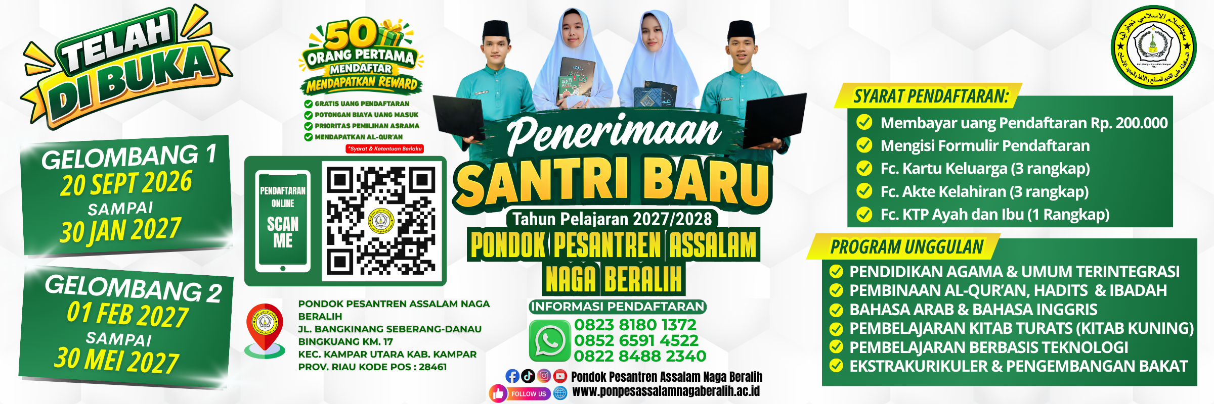 Banner Ponpes Assalam